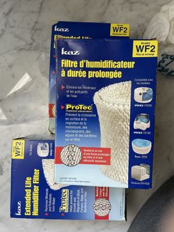 3 Extended Life Humidifier Filters ( Kaz, Model WF2)