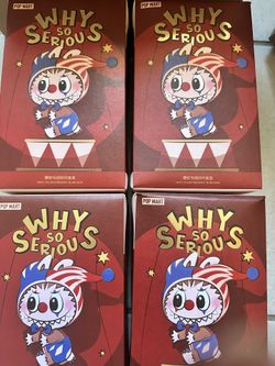 Authentic Sealed Pop Mart Why So Serious Labubu Monsters