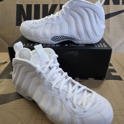 Nike Air Foamposite One "Triple White" Men's Size 10