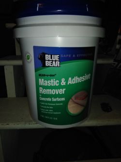 Mastic and adhesive remover