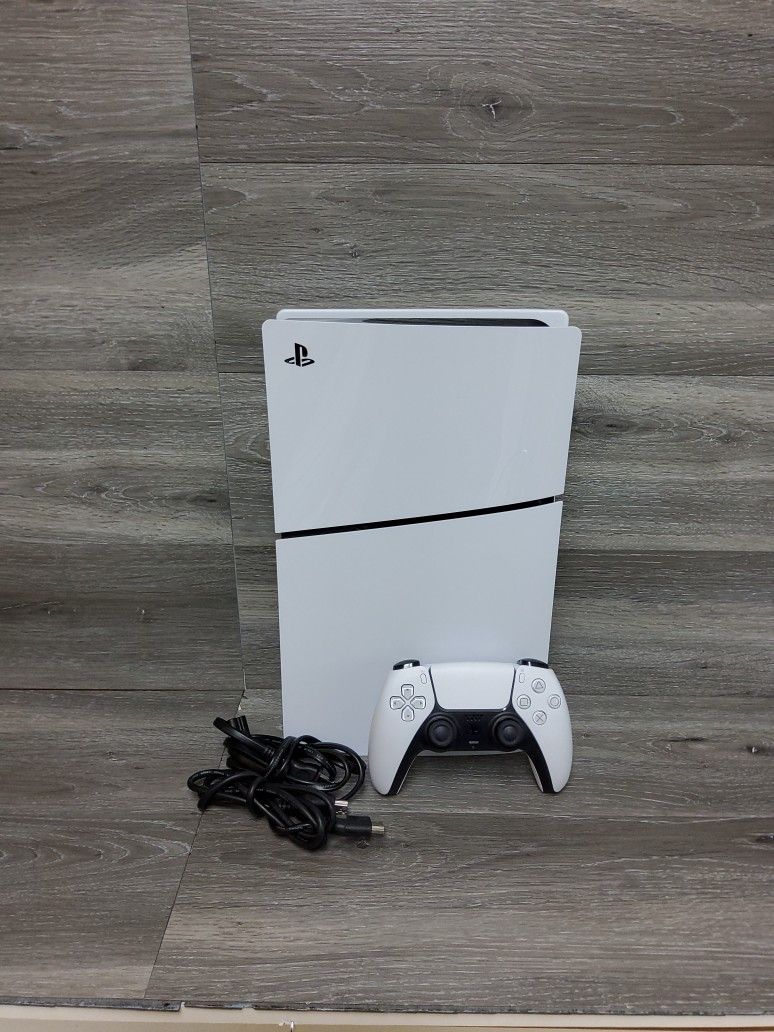 Sony Playstation 5 Slim Disc Edition Ps5 1tb White Cfi-2015