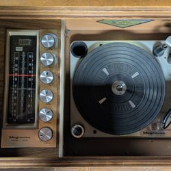 Free- Two Retro Magnavox Vinyl Record Consoles