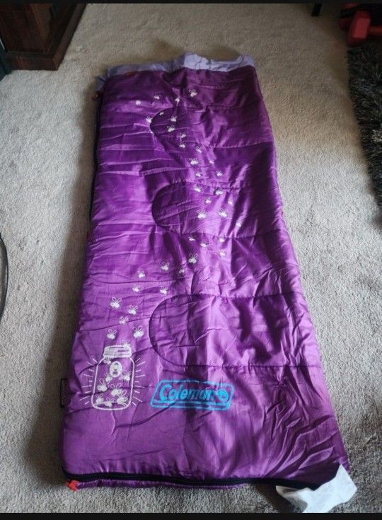 Pink Kids Sleeping Bag