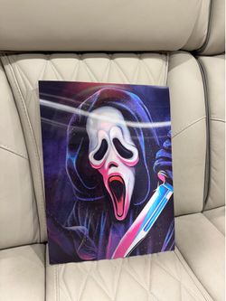 Ghostface 3D poster