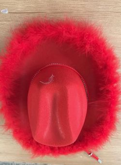 Red cowboy hat