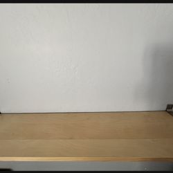 IKEA Floating Shelf (2) Birch Color