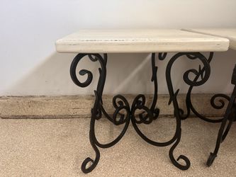 Two Pier One End Tables