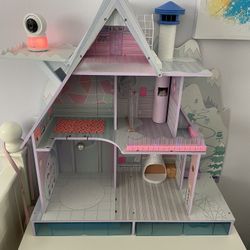 Lol Surprise Snowhouse Barbie House , Doll House 