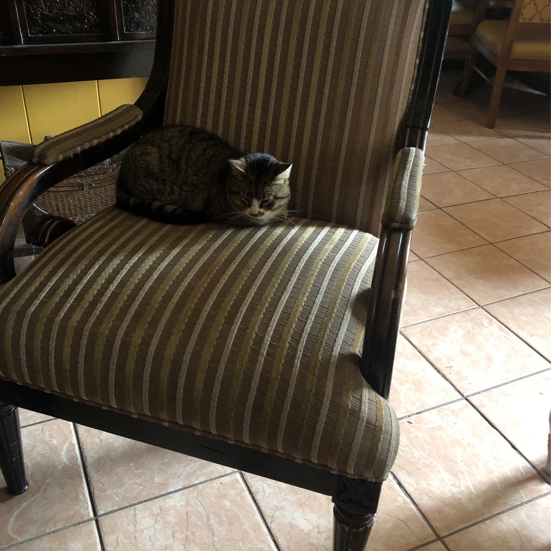 Victorian Accent Chairs The Pair