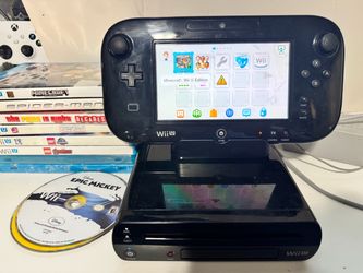 Nintendo Wii U bundle system & games
