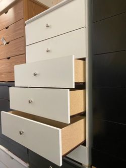 Five Drawers Dresser Rails 