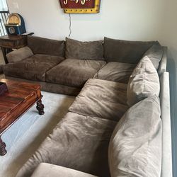 Sectional And Loveseat
