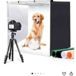 Large Photography Box With Lights (NEW) 