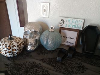 Halloween Fall Stuff Mermaid Karma Memes Leopard Print Mermaid Light Up Pumpkin Plastic Coffins 