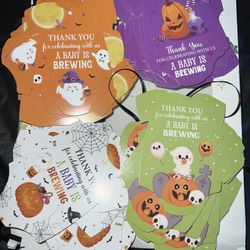 Halloween BABY SHOWER items