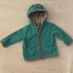 CARTERS baby hooded fleece jacket coat