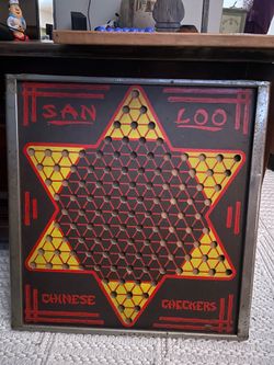 Vintage Chinese checkers/rummy