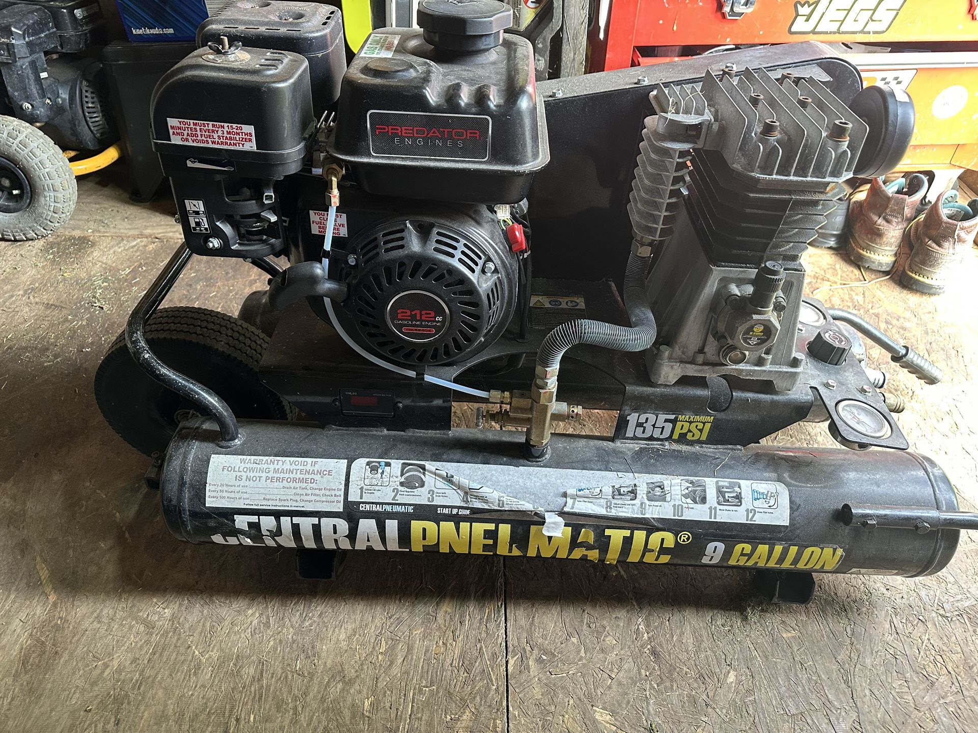 Gas Air Compressor