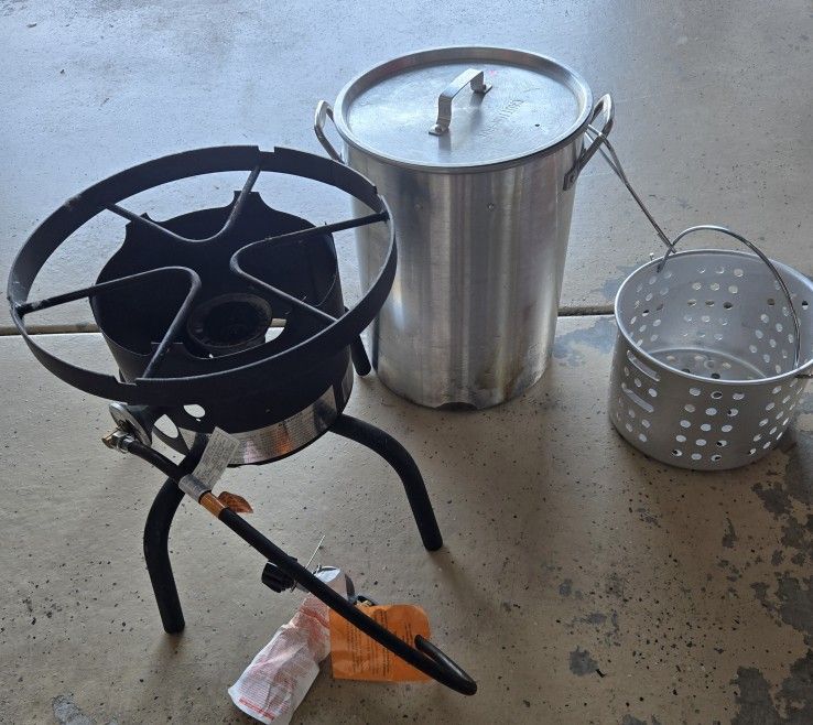Backyard Fryer Boiler