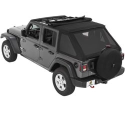 Jeep Wrangler soft top - Fast Back