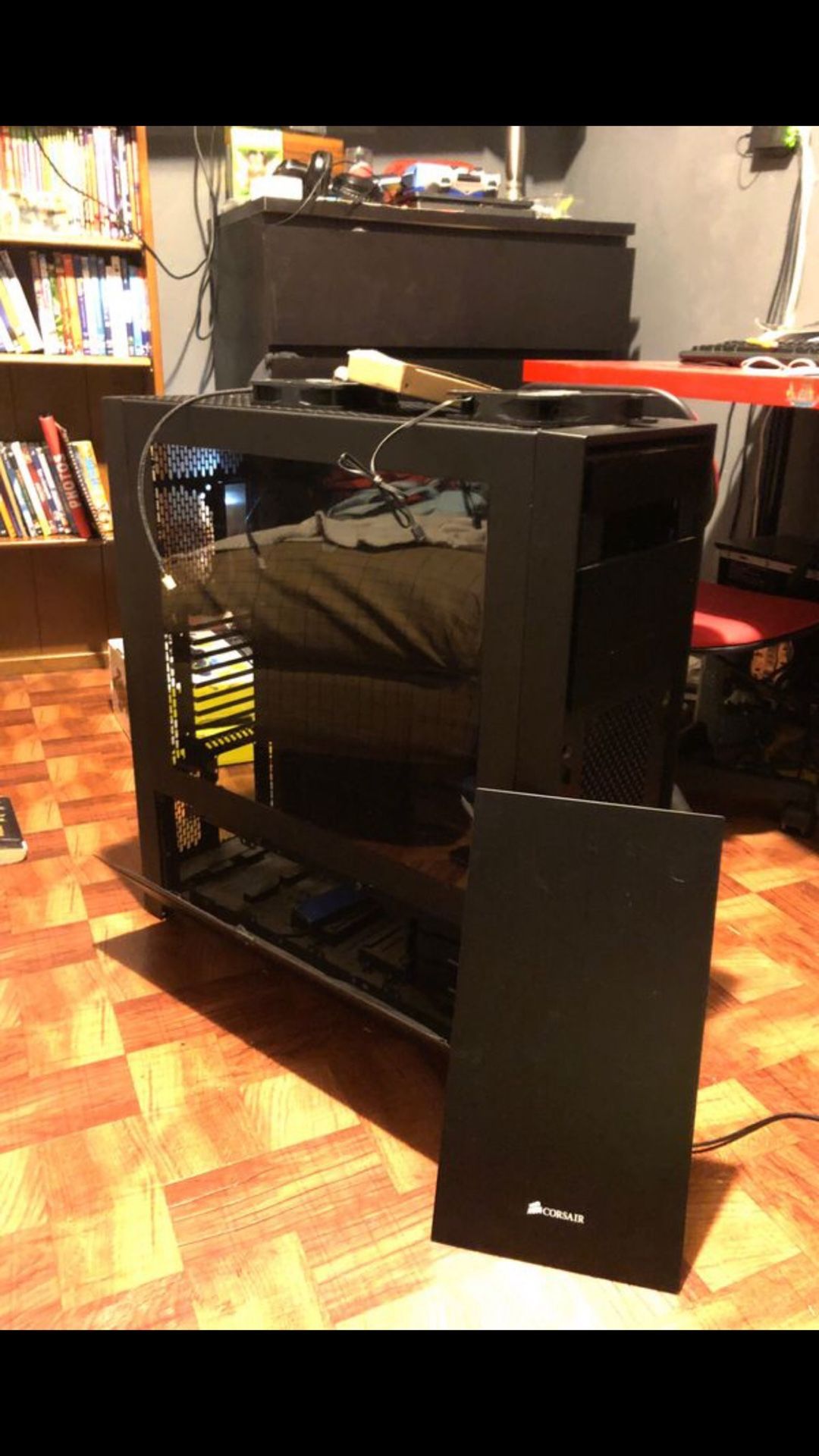 Corsair PC computer case tower gaming or business XL over 2 ft tall