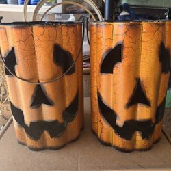 Tin Pumpkins 