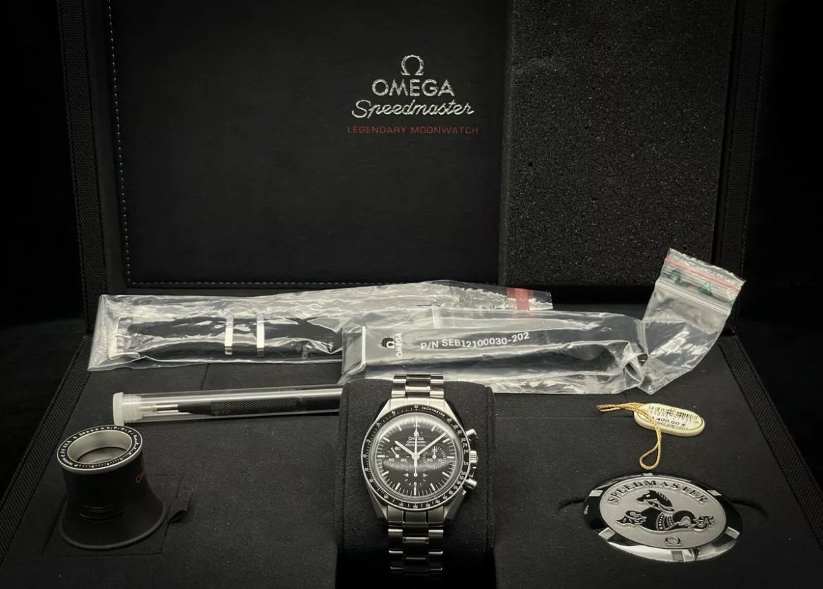 OMEGA Speedmaster Moonwatch Professional Chronograph Men's Black Watch - 311.30.