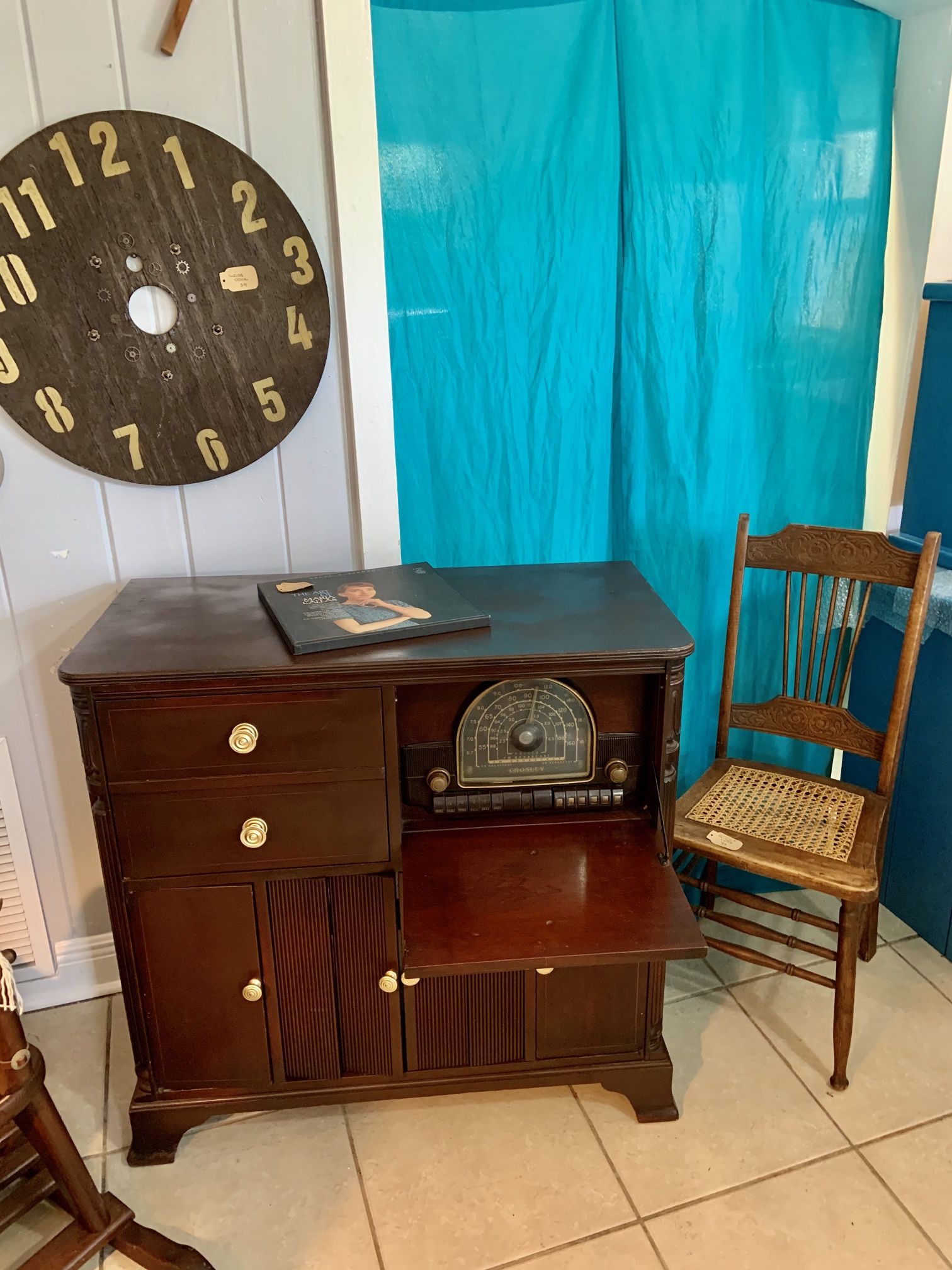 Antique Radio Cabinet