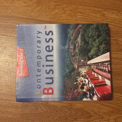 Contemporary Business Boone & Kurtz 11th Edition 