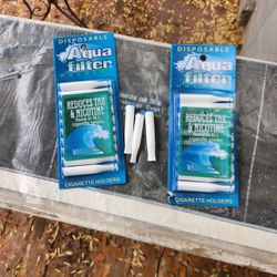 Disposable Aqua Filters