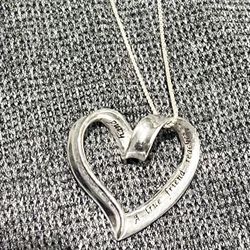 Silver sterling  Heart Pendent 