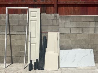 Free leftover construction material