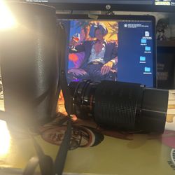 Rokinon MC Lens auto zoom macro Nikon F mount 80-200mm f1:4.5