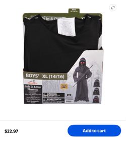 Phantom boys XL costume