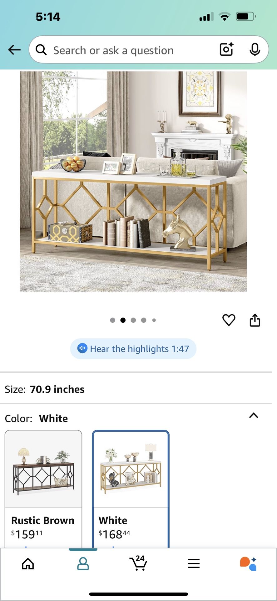 Sofa Table 