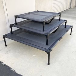 (New) Elevated Dog Bed (Medium $22, Large $27, X-Large $35) Breathable Raised Pet Bed Cot Indoor Outdoor 