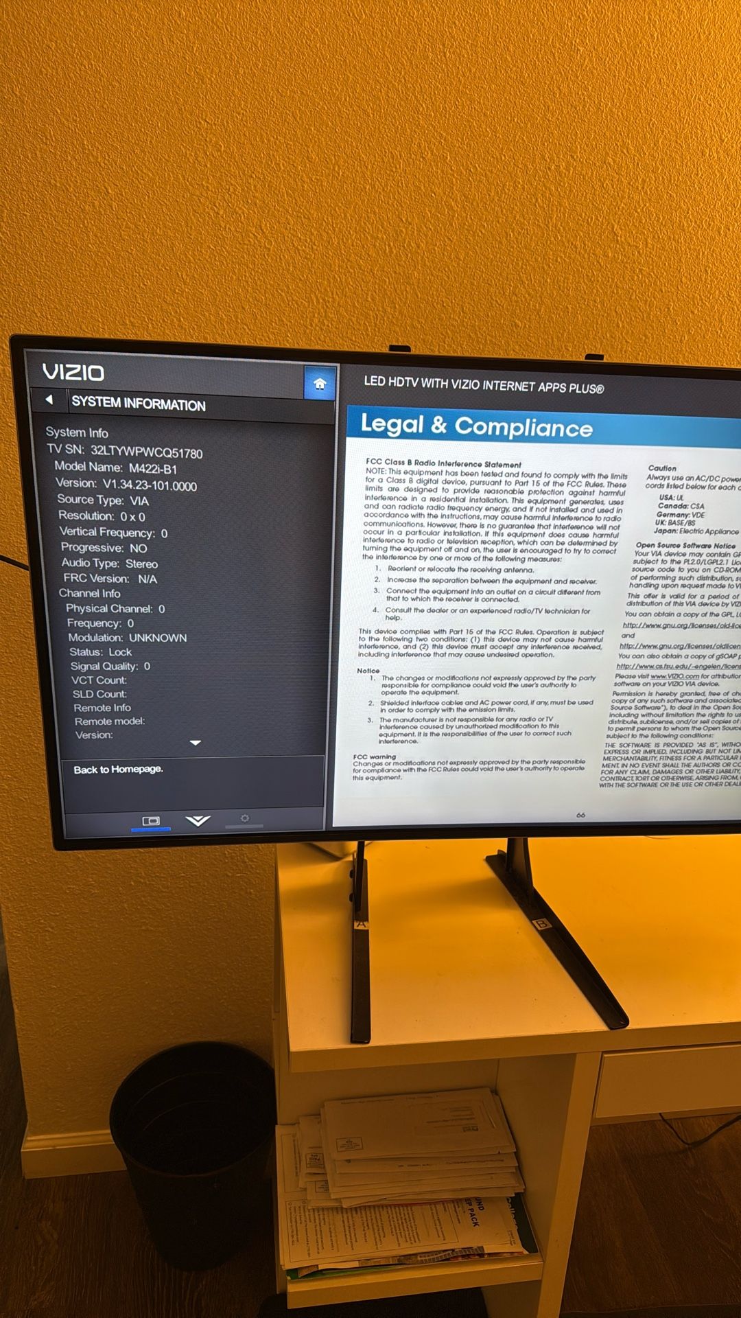 LED HDTV Vizio