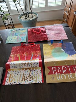 Assortment of Gift Bags