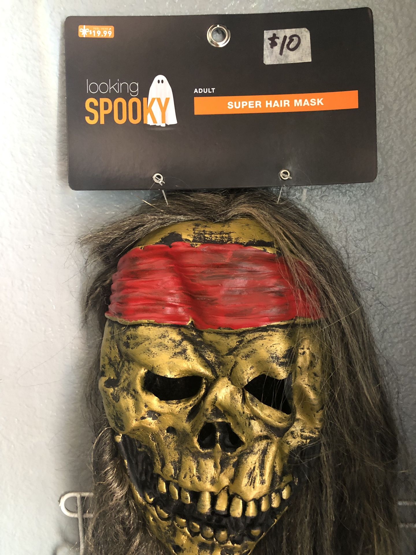 NEW Pirate Halloween Mask size ADULT