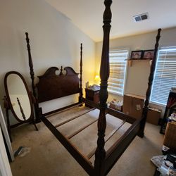 Queen Size Bed Frame Only For Sale.