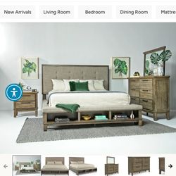 California King Bed Set