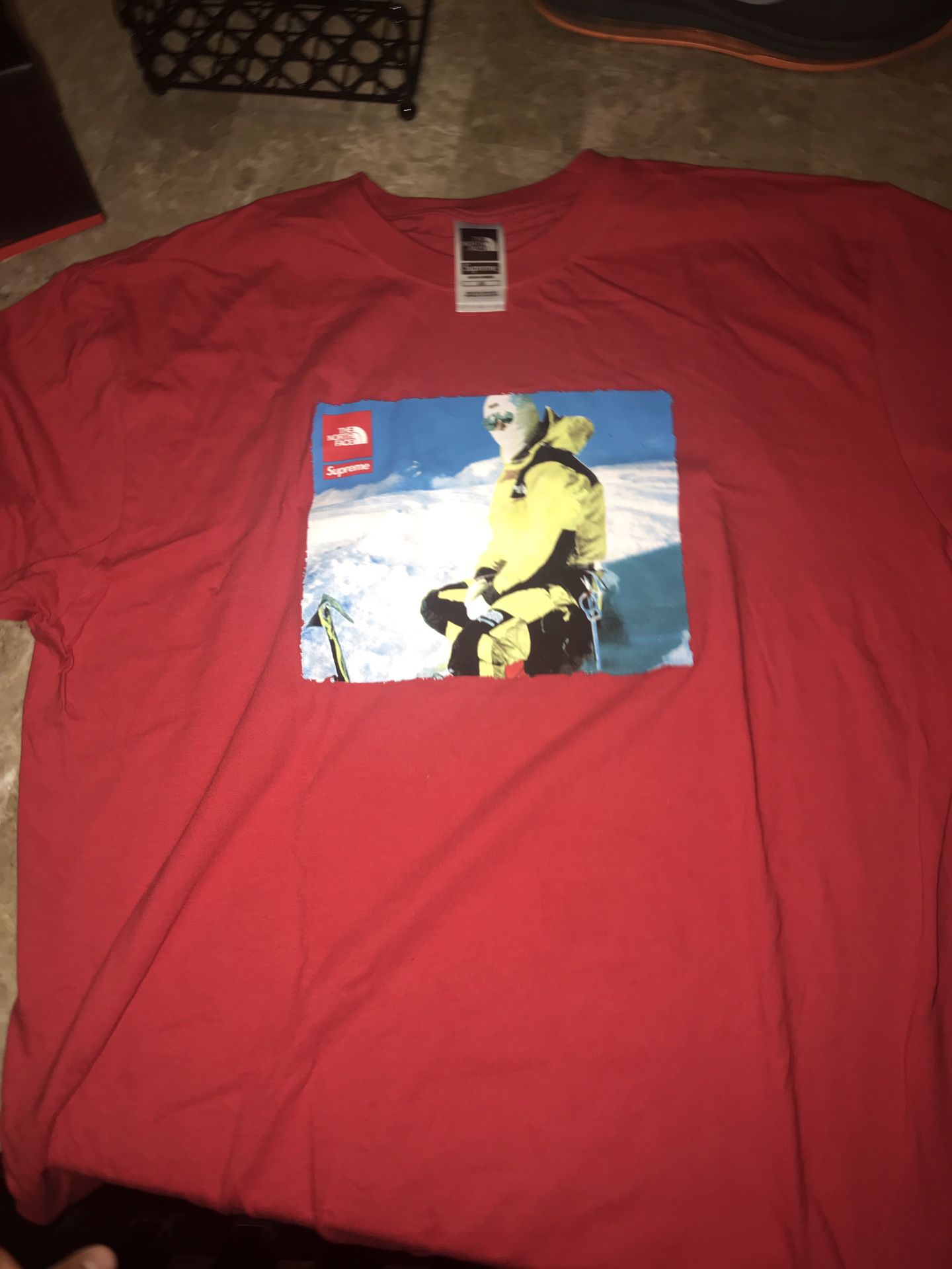 Supreme North Face Photo Tee. Size large