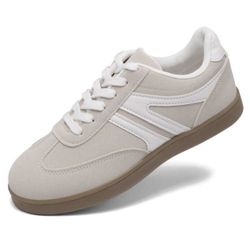 VEDAXIN Women's Modern Casual Sporty Shoes - Colorblock Patchwork Upper, German Training Sneakers, Versatile Chunky Runner, Perfect For Everyday Wear