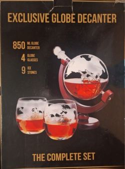 Globe Decanter FULL set