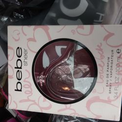 Bebe Sheer Perfume 3.4 Fl Oz Pink