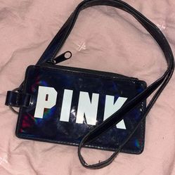 Victoria secret pink badge holder and lanyard 🎀