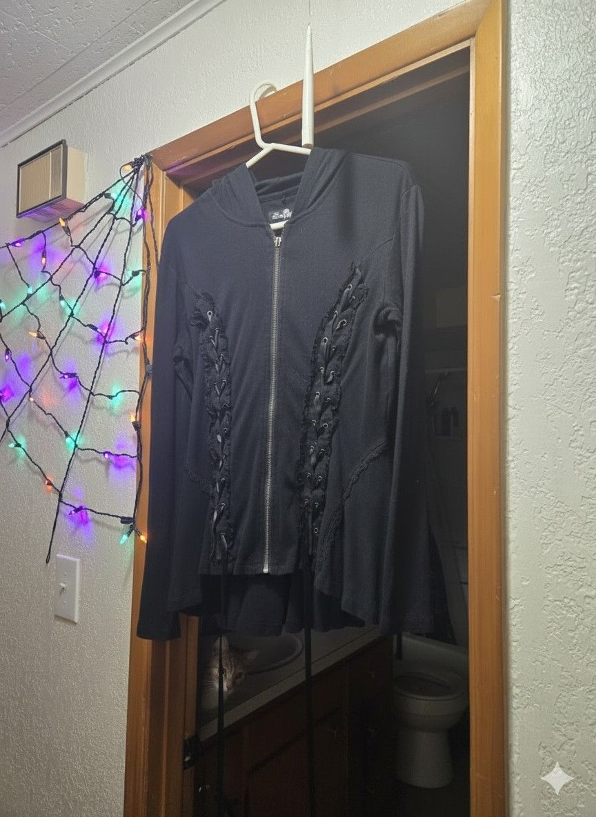 Royal Bones By Dang Goodman Corset Hoodie