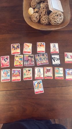 One Piece Cards Lot