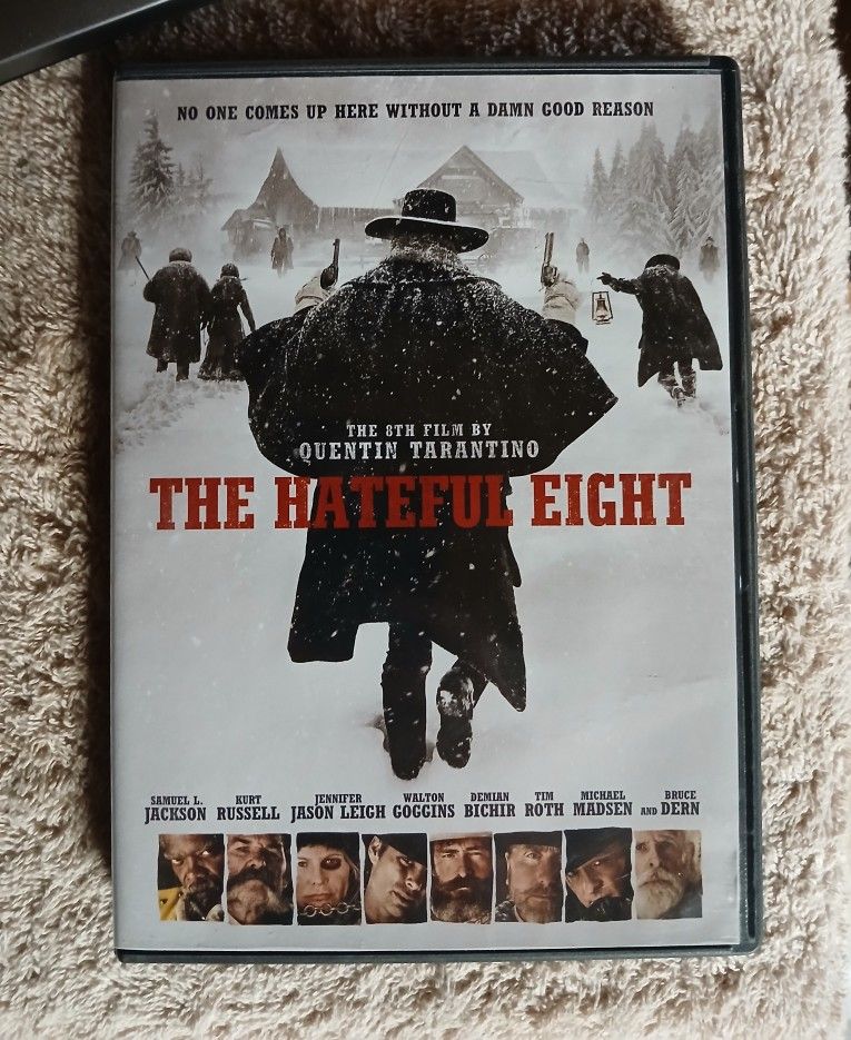 The Hateful Eight Movie DVD