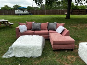 Luxury Pink Sectional